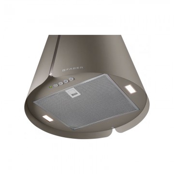 Faber Beat Titanium Matt F45/2 Απορροφητήρας Νησίδα-Οροφής (345.0655.178)